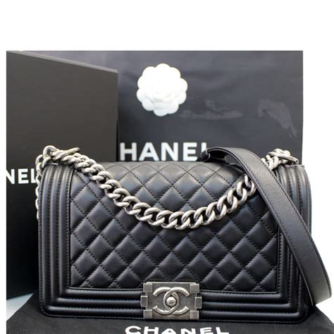 how to find boy bag chanel|Chanel black boyfriend bag.